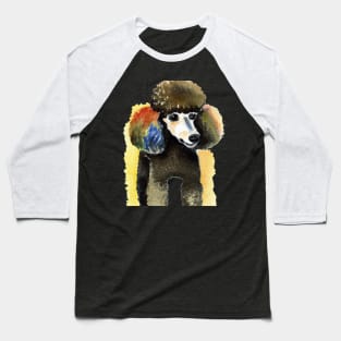 Poodle Watercolor - Gift For Dog Lovers Baseball T-Shirt